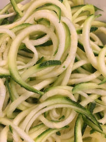 Zucchini Noodles, 